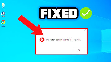(FIXED)  “The System Cannot find the File Specified” Error | Windows 10