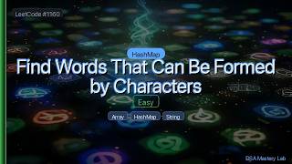 LeetCode 1160: Find Words That Can Be Formed by Characters — The HashMap Trick (C#)