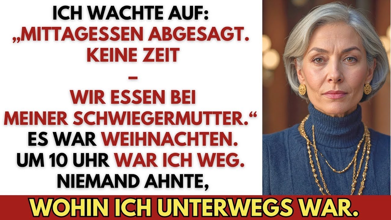 Mein Sohn sagte Weihnachten ab, als wäre es nichts – also tat ich etwas, das er nie vergessen wir