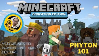 Famous Minecraft Education Edition Python 101 - Lesson 1 Wealth
