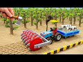 👉 Top Most Creative DIY Heavy-duty Bulldozer Roller in the Woods | HP Mini DIY Tractor