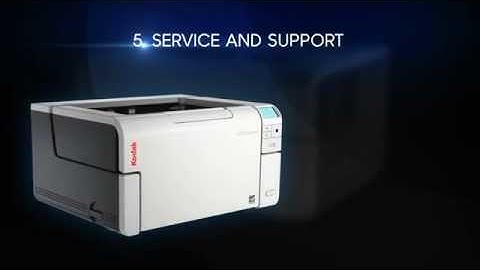 Máy scan Kodak i3200/Kodak i3400 - Khổ A3, tốc độ 50ppm - 80ppm, khay ADF 250 tờ