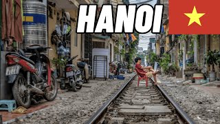 Exploring HANOI | Train Street and Old Quarter 🇻🇳