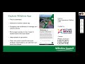Terry Bracher presenting Explore Wiltshire at 'Out of the Archives' event
