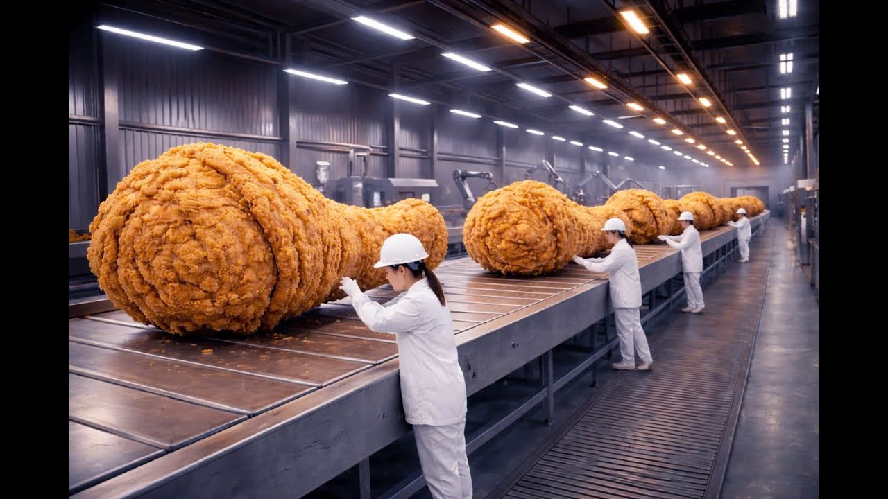 How Frozen Chicken Drumsticks Are Made in Large-Scale Factories