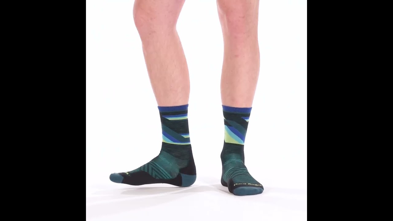 Preview of Darn Tough Bolt Micro Crew Ultra-Lightweight Running Socks - Men's Video