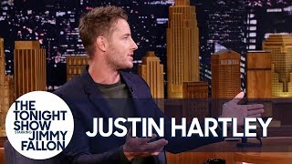 Justin Hartley's Daughter Screams Innocently Embarrassing Things at Him in Public