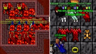 Old Tibia - 4x Mages Annihi & GM Xadam by Demisoz (Lunara 2005 7.55)