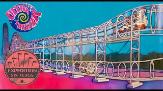 The Abandoned History of Ultra Twister  TOGO's Weirdest & Unique Coaster | Expedition Six Flags