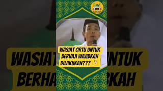ORANGTUA BERWASIAT UNTUK HAJI || Ust. Abdul Somad, LC. MA. #oten #uas #abdulsomadlcma