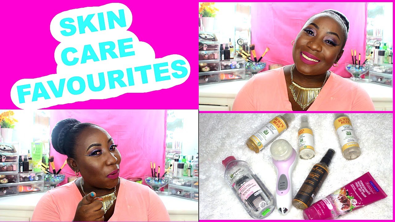 Drugstore Skincare Favorites|| Burts Bee, Freeman Mask. Garnier. - YouTube