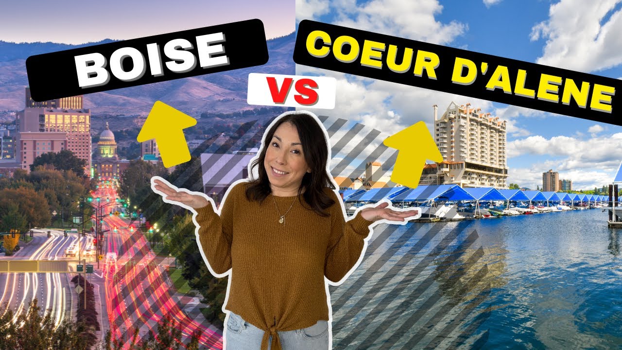 Boise vs Coeur d'Alene, Idaho Compared. Which is really the Best City