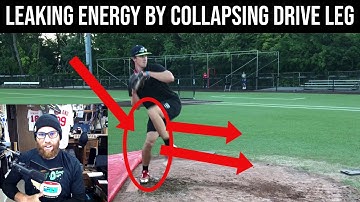 Leaking Energy By Early Collapse in Drive Leg Feat. Max Scherzer | Mechanical Analysis