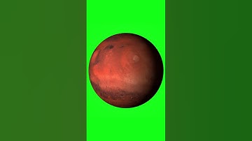"Rotating Mars" ✨   #greenscreenvideo #greenscreen #universe
