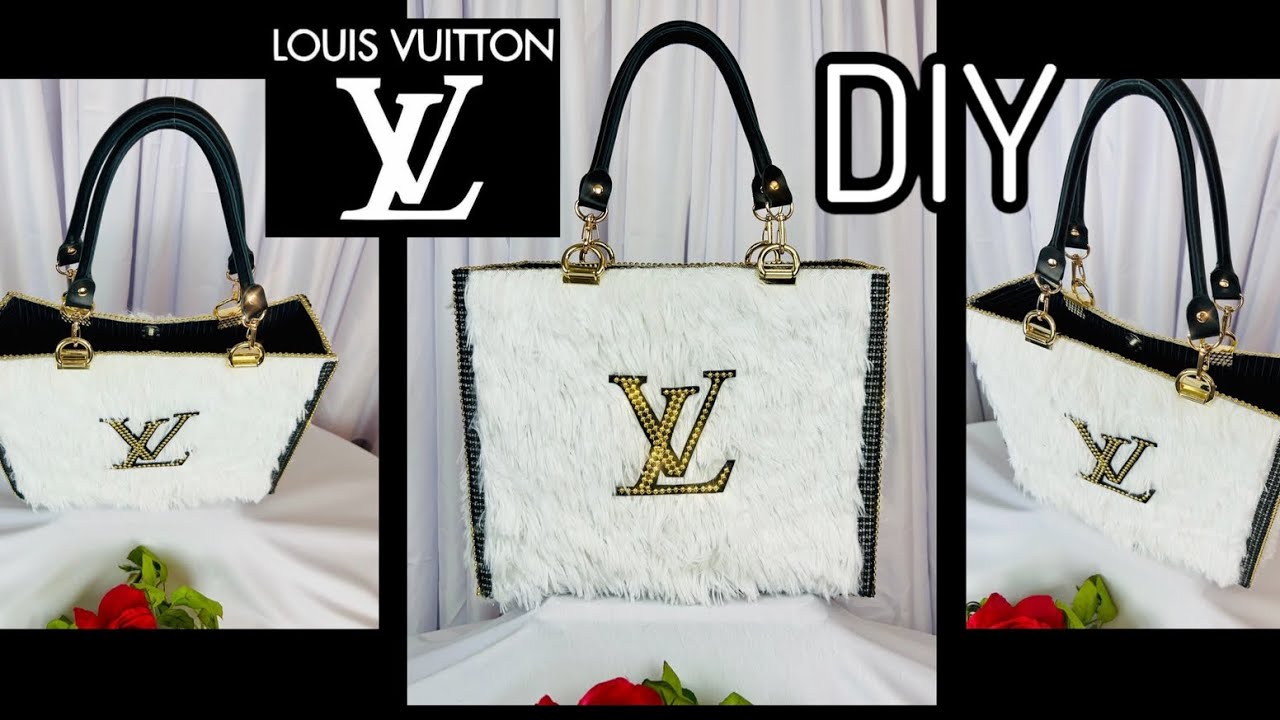 See How I Created this Amazing and Glam DIY Louis Vuitton Handbag