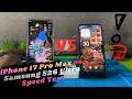 iPhone 17 pro max vs Samsung s26 Ultra speed test