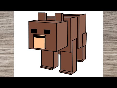 Como desenhar um urso de 99 noites na floresta