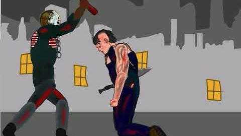 Jason vs victor crawler drawing cartoons 2 smooth animation