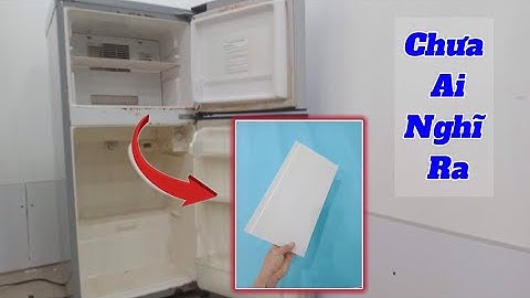 gắn cái này vào sẽ làm cho tủ lạnh gọn gàng hơn mà ít ai biết, cách chế khay đựng tủ lạnh