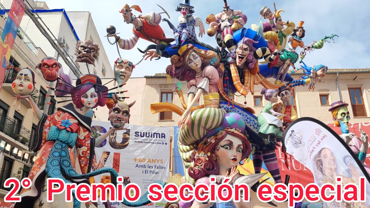 Falla del Pilar. 2° Premio sección especial 2023🇪🇸