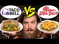 Taco Bell vs. Del Taco Taste Test | Food Feuds