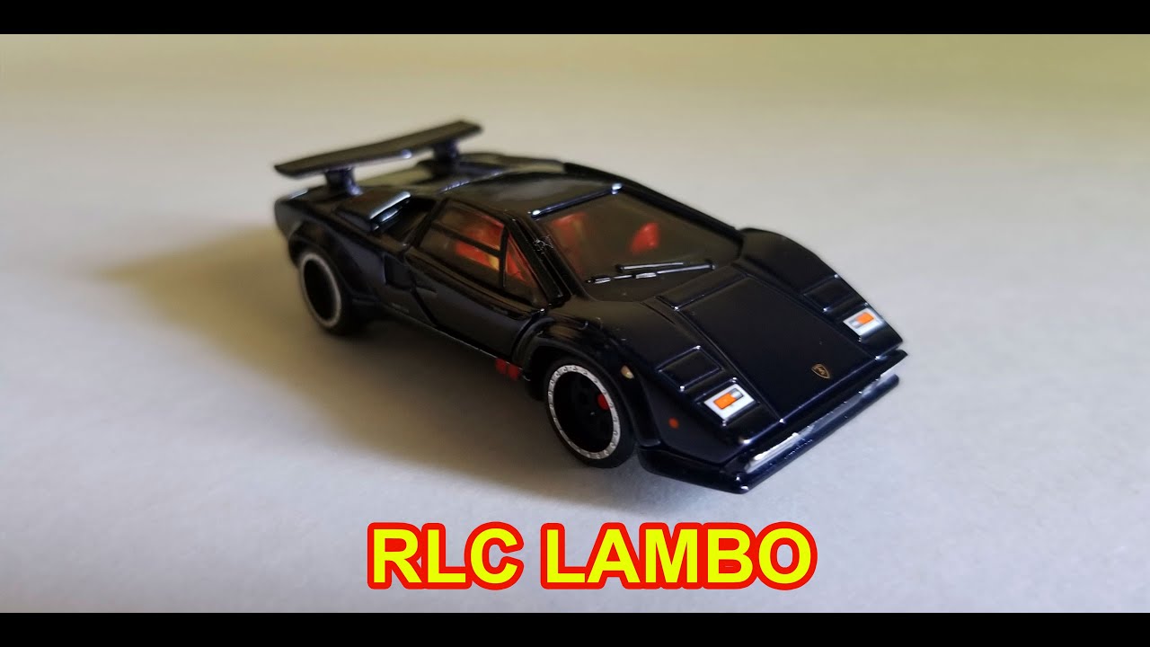 Hot Wheels RLC Lamborghini Countach LP500 S - YouTube