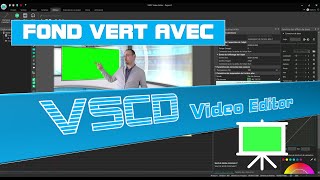 VSDC Video Editor et fond vert (Windows)