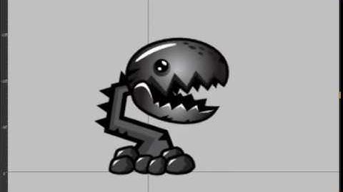 Shadow man eater plant animation sprites for game developers.