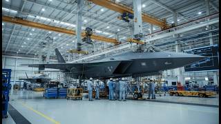 Building the J-35A: Laser-Guided Wing-to-Fuselage Mating & Titanium Structural Integration