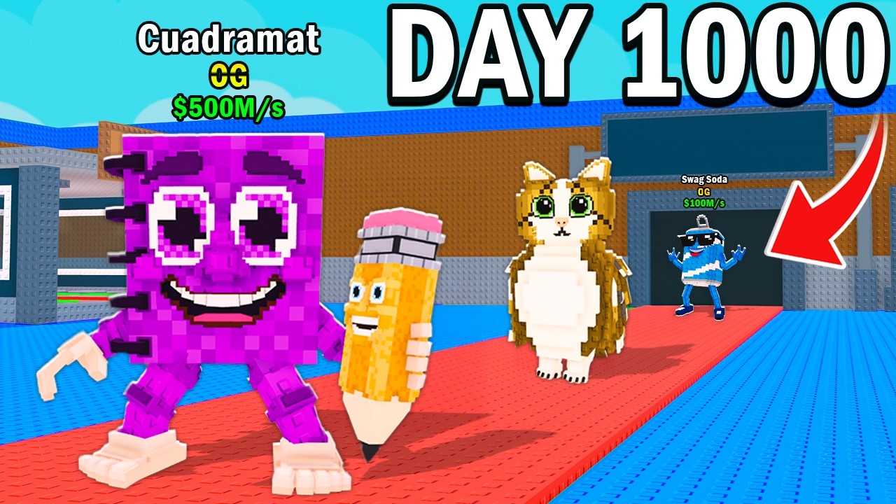 Я провел 1000 ДНЕЙ, украдя мозговую гниль!