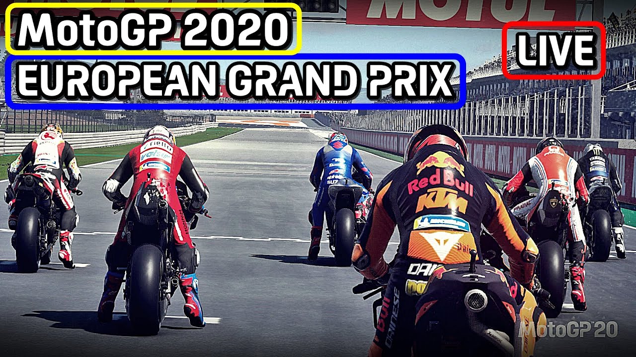 MotoGP EUROPEAN 2020 CHAMPIONSHIP #12 TV REPLAY MotoGP 20