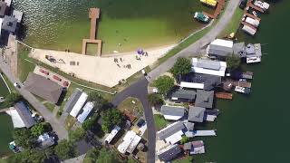 Lake Martin RV Park Beach - LNP Drone Video