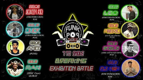 7 TO SMOKE BREAKING EXHIBITION BATTLE | FUNK POP VOL-1 | BBOY SKYBOY, SOUTHKID....