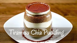 Tiramisu Chia Pudding | Healthy and Easy Breakfast