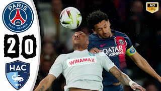 : PSG vs Le Havre 3-3 - All Goals & Highlights - 2024