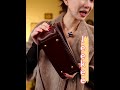 李記 | 原創手工真皮 | 個性幾何の斜唄包xh101號