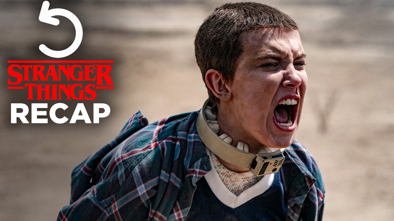 STRANGER THINGS Season 4 Recap | Volume 1 & 2 Ending Explained (english ...