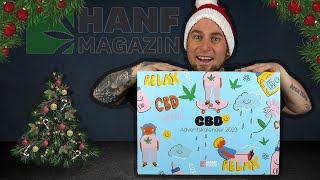 The CBD ADVENT CALENDAR 2023 | Hanf Magazin Unboxing