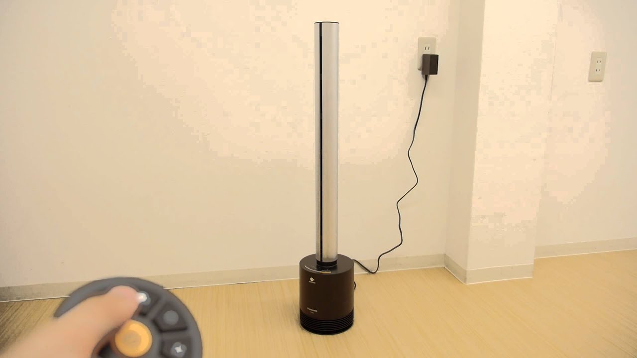 リモコンでスリムファン F-S1XJを首振り運転をしてみた - YouTube