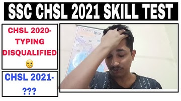 SSC CHSL 2021 || SKILL/TYPING TEST RESULTS OUT 🤩? || MY RESULT? 😐