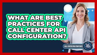 What Are Best Practices For Call Center API Configuration?