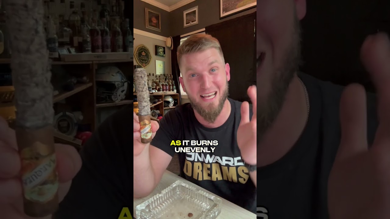 Cigar 101: How to hold a long ash on your cigar!