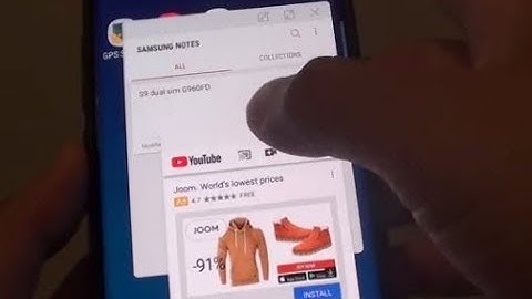 Samsung Galaxy S9 / S9+: Open Apps in Popup Windows Mode