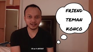Learning English Indonesian Javanese Language Study Name Of People English Indonesia Java Part I