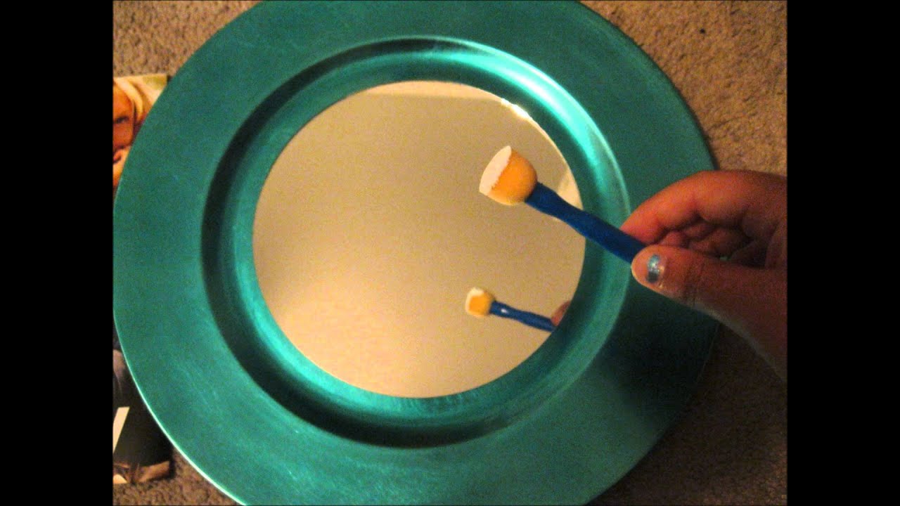 DIY Charger Plate Mirror YouTube