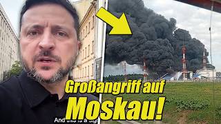 Putin's NIEDERLAGE Ist Sicher! Ukraine Lässt Drohnen Auf Moskau Regnen!