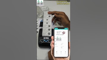 EASY Label Printing with X Printer XP-P201A Bluetooth Thermal Label Printer 2" Receipt Printer Label