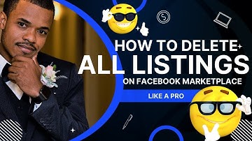 😎 HOW TO DELETE ALL YOUR LISTINGS ON FACEBOOK MARKETPLACE LIKE A ROBOT IN 2025 #facebookmarketplace