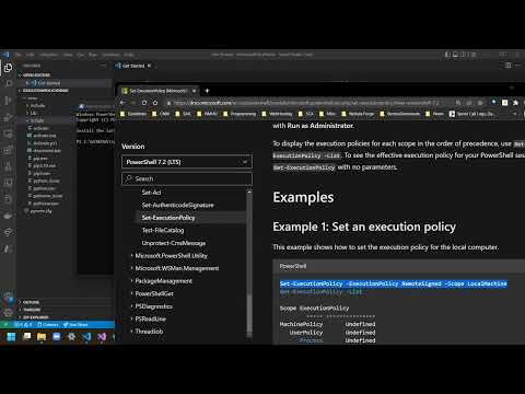Setting PowerShell Execution Policy
