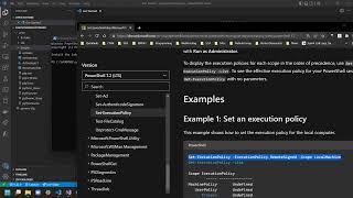 Setting PowerShell Execution Policy